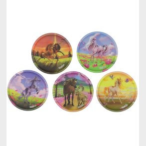 Ergobag Velcromrker - 5 stk. - Ponyer