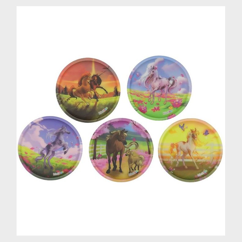 Ergobag Velcromrker - 5 stk. - Ponyer