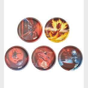 Ergobag Velcromrker - 5 stk. - Ninja og Drage