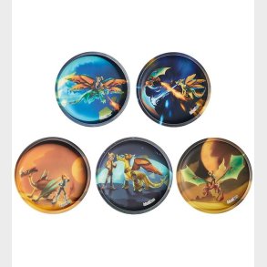 Ergobag Velcromrker - 5 stk. - Flyvende Drager