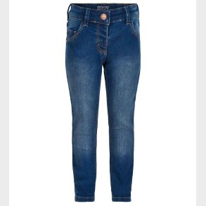 Minymo Bukser - Stretch Slim Fit - Bl� Denim
