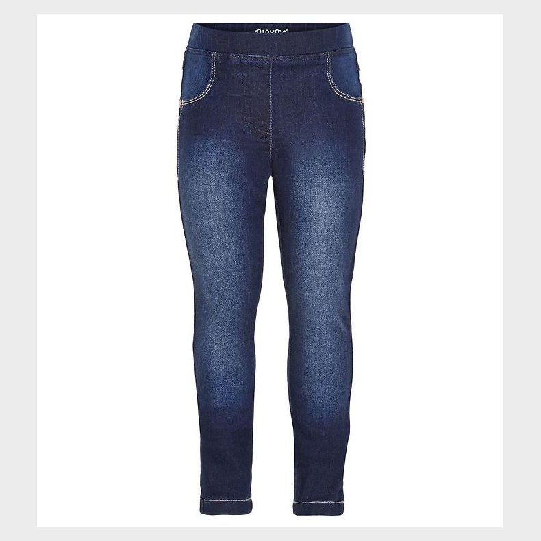 Minymo Jeggings - Stretch Slim Fit - M�rkebl�