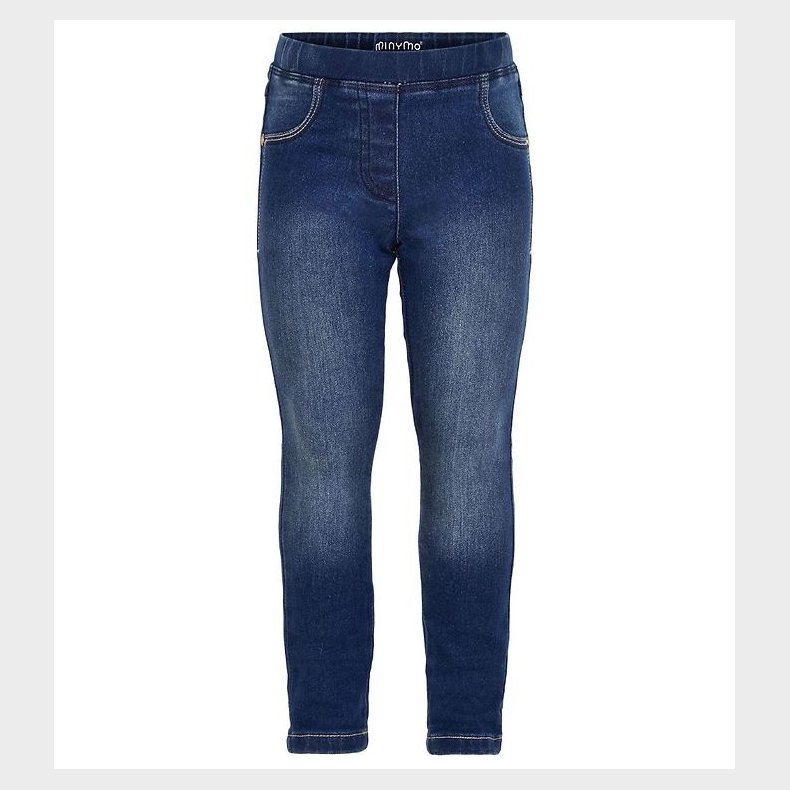 Minymo Jeggings - Stretch Slim Fit - Bl�