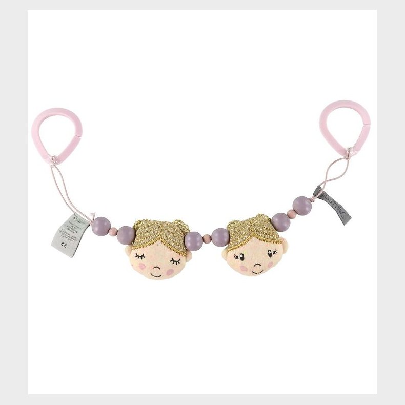 Smallstuff Barnevognskde - Soft Rose Ballerina