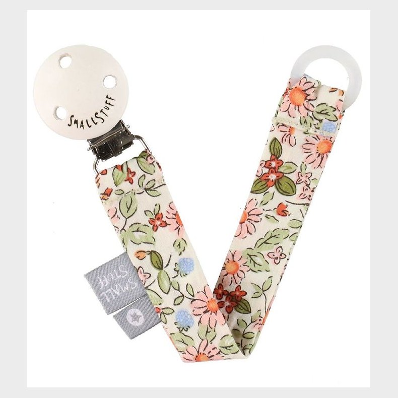 Smallstuff Suttesnor - Creme m. Blomster