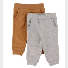 Minymo Sweatpants - 2-pak - Chipmunk
