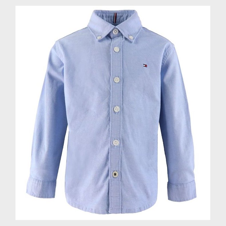 Tommy Hilfiger Skjorte - Stretch Oxford - Calm Blue