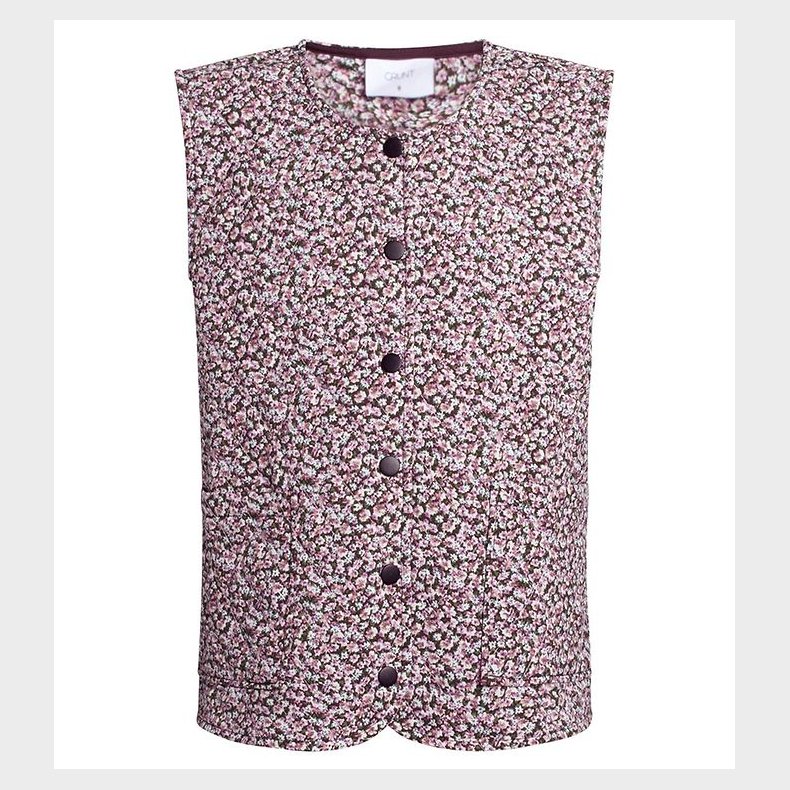 Grunt Quilted Vest - Apple - Brun