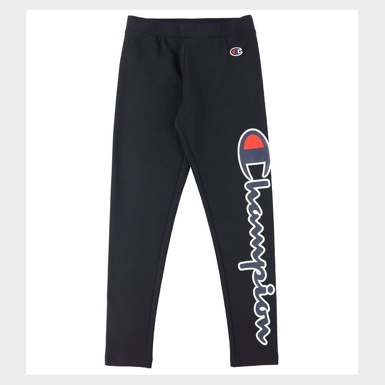 Champion Fashion Leggings - Sort m. Logo