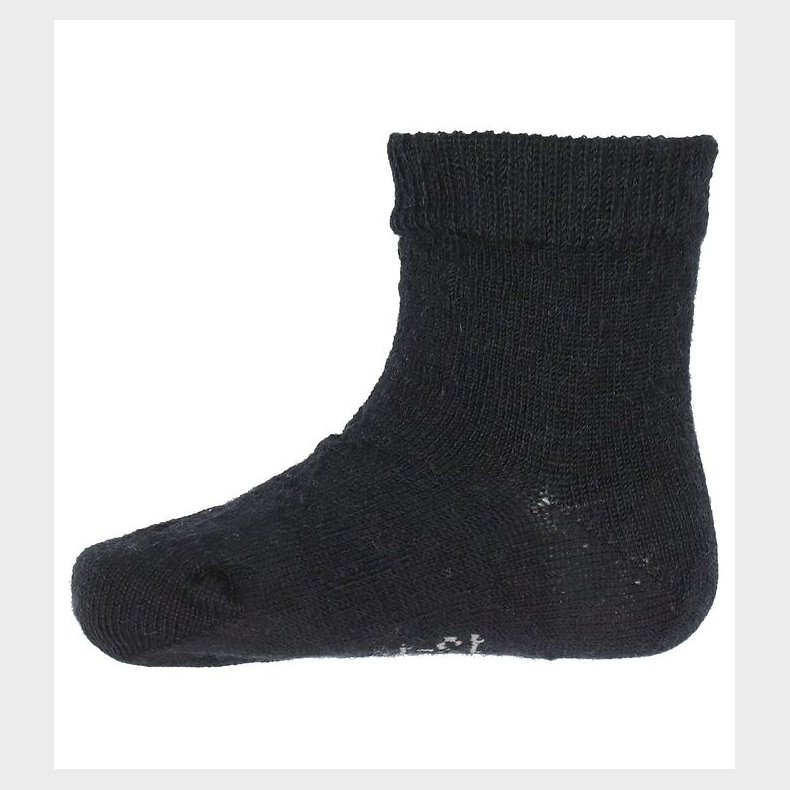 Joha Str�mper - Uld - Sort