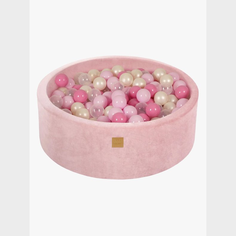 Meowbaby Rund Boldbassin Velour 30x90, Lyser�d