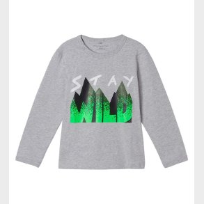 Stella McCartney Kids Bluse - Stay Wild - Thunder