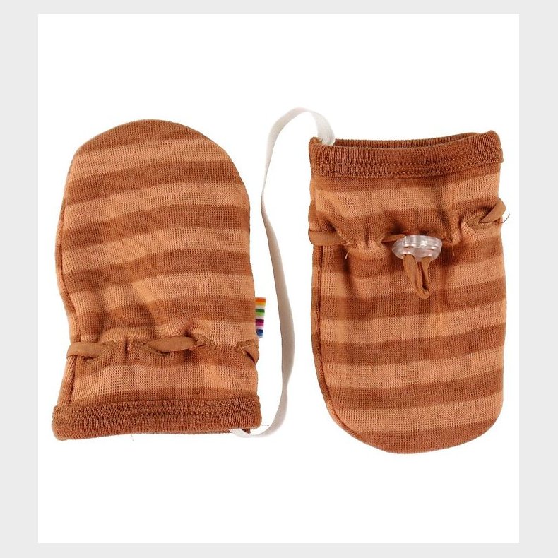 Joha Luffer - Uld - Brun m. Striber