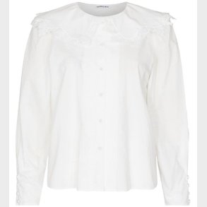 Designers Remix Skjorte - Sandra Lace Collar - Cream