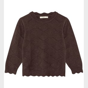 Fliink Bluse - Strik - Emily - Coffee Bean