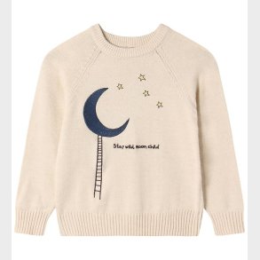 Fliink Bluse - Strik - Benna - Moon - Sandshell