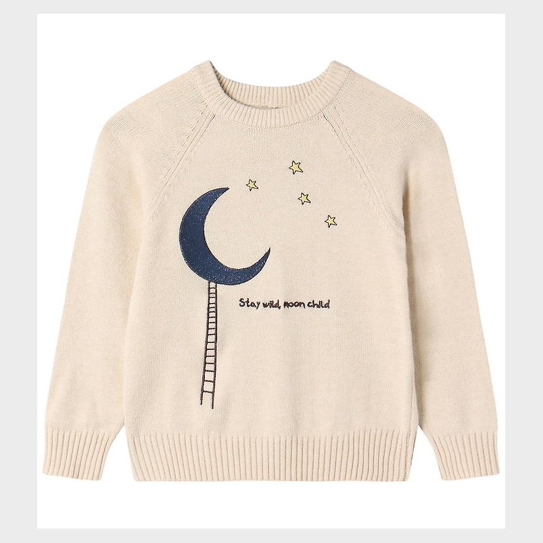 Fliink Bluse - Strik - Benna - Moon - Sandshell