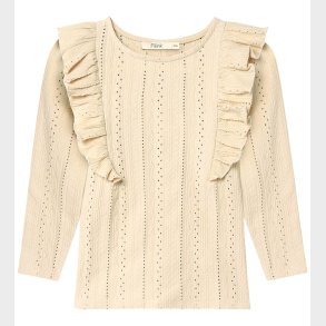 Fliink Bluse - Gabby - Sandshell m. Hulmnster