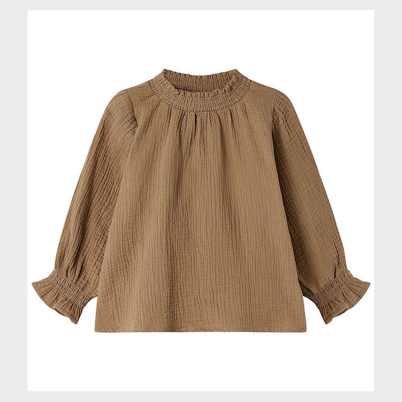 Fliink Bluse - Musselin - Paco - Pine Bark