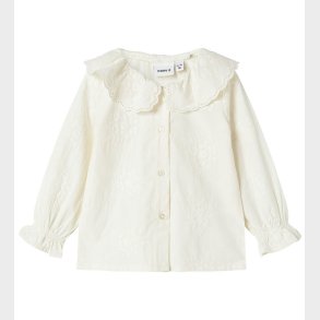 Name It Bluse - NmfOuma - Cloud Dancer