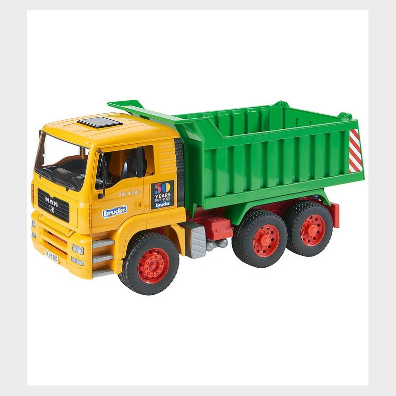 Bruder Lastbil - Man TGA m. Tippelad - Jubilums Model - 01066