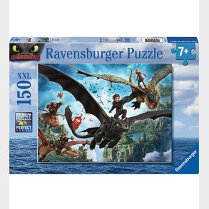 Ravensburger Puslespil - 150 Brikker - Dragons