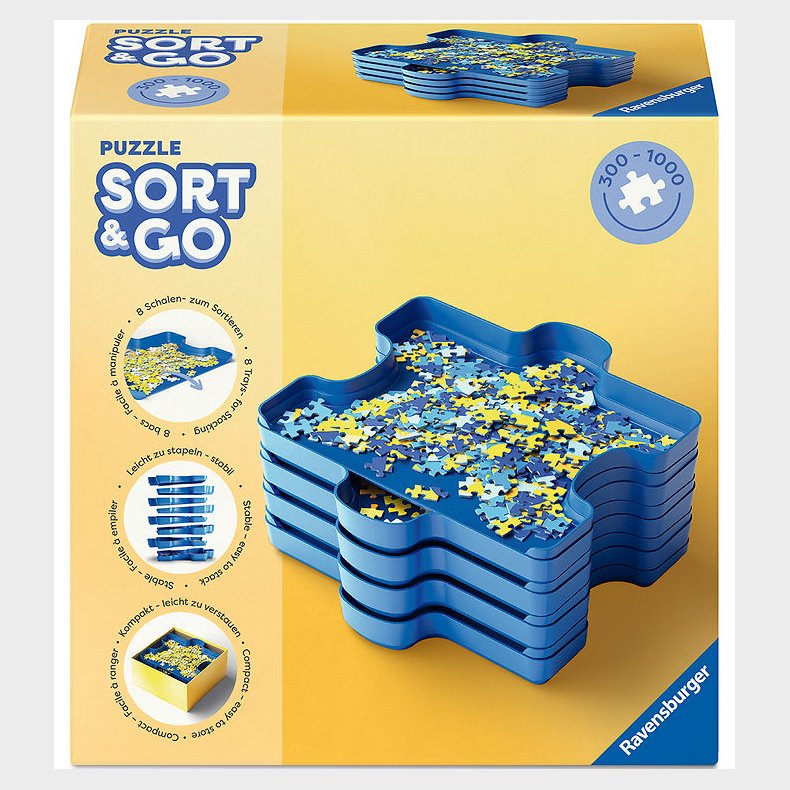 Ravensburger Sorteringsbakker - Puslespil - 300-1000 Brikker