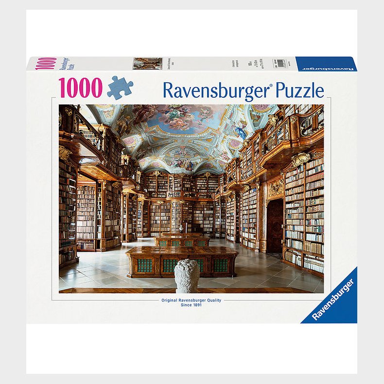 Ravensburger Puslespil - 1000 Brikker - Library at St. Florian M