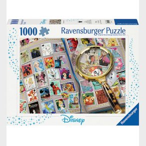 Ravensburger Puslespil - 1000 Brikker - Disney Stamp Album