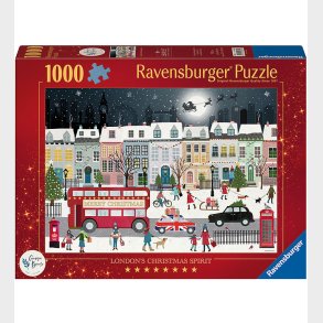 Ravensburger Puslespil - 1000 Brikker - London's Christmas Spiri