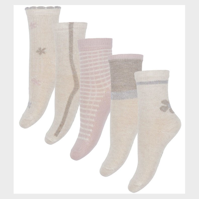 Minymo Str�mper - 5-pak - Shell m. M�nster