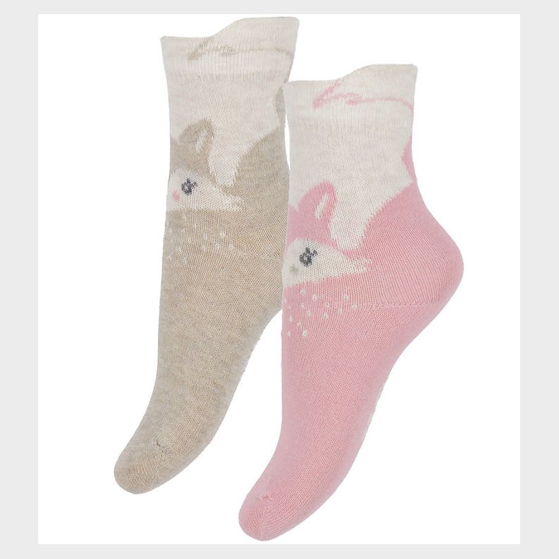 Minymo Str�mper - 2-pak - Nos - Wild Rose