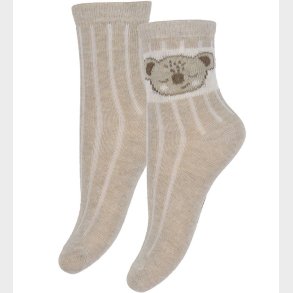 Minymo Str�mper - 2-pak - Nos - Silver Mink