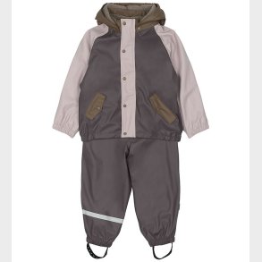 Mikk-Line Regntj m. Seler m. Flecce - PU - Sparrow