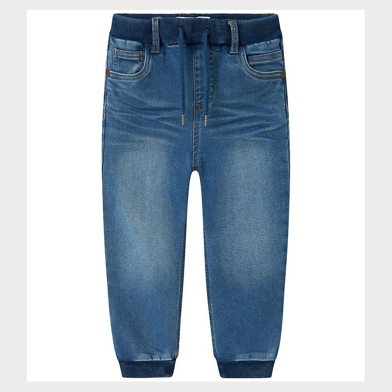 Name It Jeans - Baggy - Fleece - NmmBen - Medium Blue Denim
