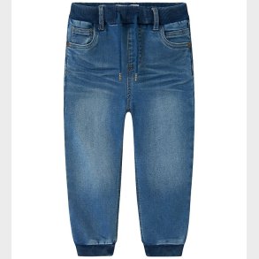 Name It Jeans - Baggy - Fleece - NmmBen - Medium Blue Denim