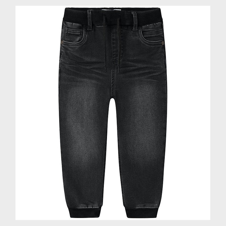 Name It Jeans - Baggy - Fleece - NmmBen - Black Denim