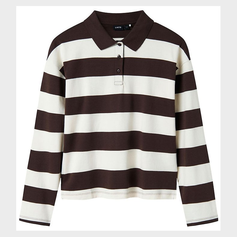 LMTD Polobluse - NlfKlivas - Chocolate Brown