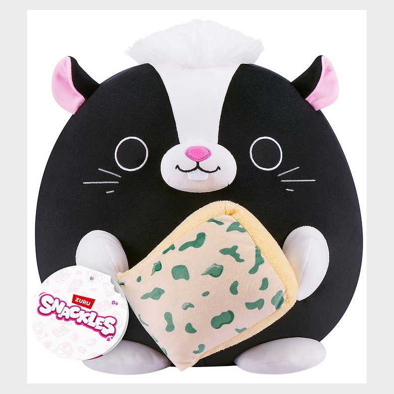 Snackles Bamse - 20 cm - Stinkdyret Fleur m. Skimmelost