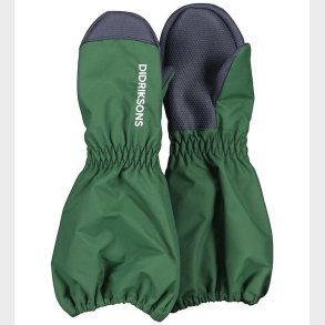 Didriksons Luffer m. Fleece - Shell - Pine Green