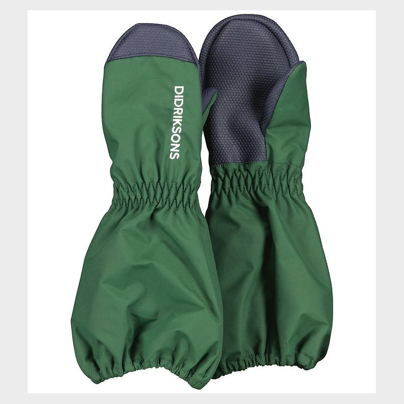 Didriksons Luffer m. Fleece - Shell - Pine Green