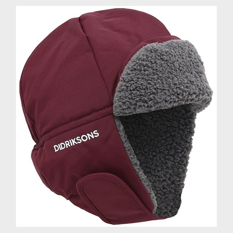 Didriksons Hue - Biggles Cap - Anemon Red