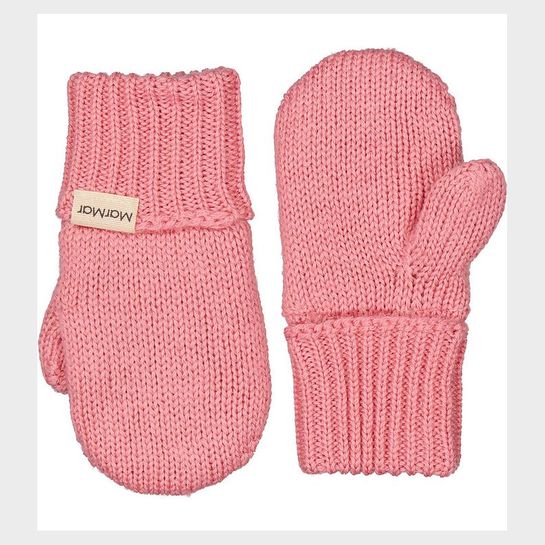 MarMar Luffer - Uld/Bomuld - Strik - Alvilda - Raspberry