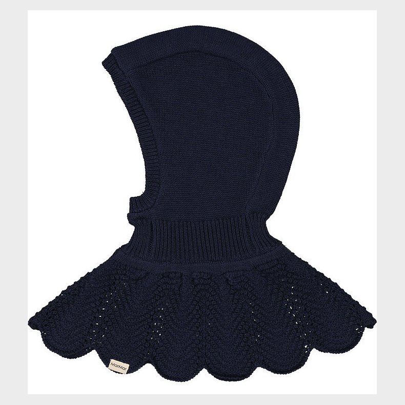 MarMar Elefanthue - Uld/Bomuld - 2-lags - Strik - Adalyn - Ink