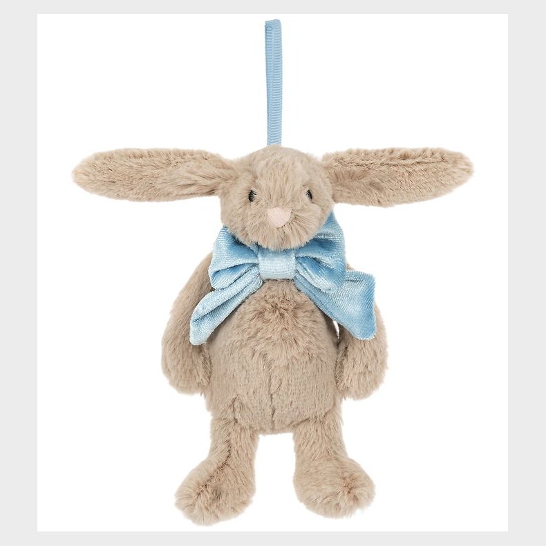 Jellycat Bamse - 13x6 cm - Bashful Beige Bunny Decoration