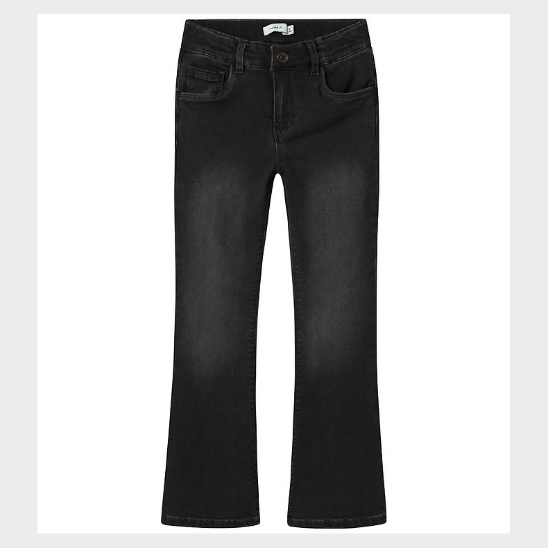 Name It Jeans - Boot - Fleece - NkfSalli - Black Denim
