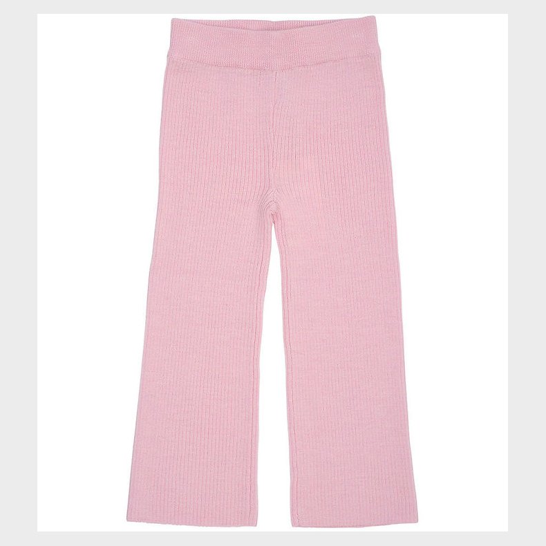 Copenhagen Colors Bukser - Uld - Wide - Rib - Bubblegum