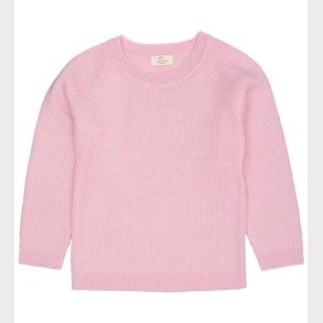 Copenhagen Colors Bluse - Uld - Rib - Strik - Bubblegum