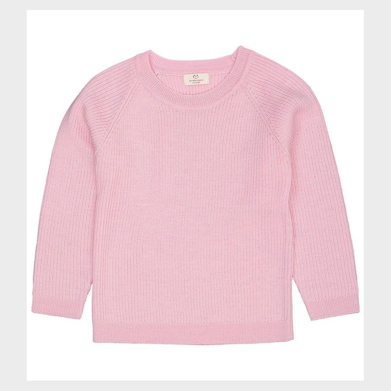Copenhagen Colors Bluse - Uld - Rib - Strik - Bubblegum