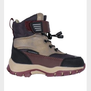 Mikk-Line Vinterst�vler - Tex Velcro - Raisin